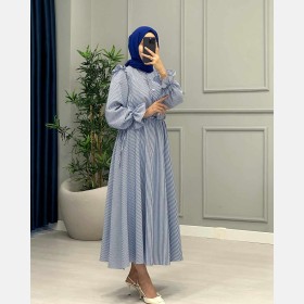ID_01120  فستان مخطط