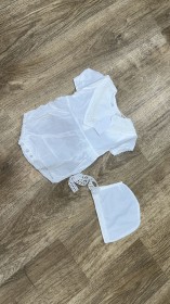 تبان أبيض مع طاقية قبة 7