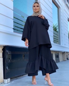 TSU-0204 بنطال مرفرف