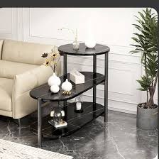طاولة اسطوانية 3 رفوف
